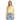 Blouse Women Loose Fit Long Sleeve Bow Neckline Detail Light yellow