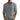 Men's Band Collar Button Down Long Sleeve Shirt Light Gray
