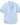 Men’s Band Collar Short Sleeve Popover Shirt with Rolled Cuffs Light Blue