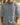 Men's Band Collar Textured Long Sleeve Shirt Light Gray