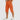 Men's Below-Knee Cargo Shorts with Flap Pockets and Zipper Detail Orange