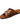 Men's Cross-Strap Slide Sandals with Perimeter Stitching 1