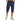 Men's Knee Length Cargo Shorts with Side Pockets and Belt Loops Dark Blue