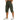 Men's Knee Length Cargo Shorts with Side Pockets and Belt Loops Dark Green
