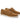 Men's Lace-Up Moc-Toe Shoes with Flat Soles Brown