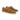 Men's Lace-Up Moc-Toe Shoes with Flat Soles Brown