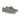 Men's Lace-Up Moc-Toe Shoes with Flat Soles Gray