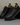 Men's Lace Up Sneakers With Platform Soles Black
