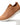 Men's Lace-Up Walking Shoes with Segmented Outsole and Patterned Upper Brown