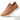Men's Lace-Up Walking Shoes with Segmented Outsole and Patterned Upper Brown