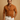 Men’s Long Sleeve Button Down Shirt with Collared Neck and Rolled Cuffs Caramel