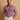 Men’s Long Sleeve Button Down Shirt with Collared Neck and Rolled Cuffs Lilac
