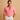 Men’s Long Sleeve Button Down Shirt with Collared Neck and Rolled Cuffs Pink