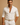 Men’s Long Sleeve Button Down Shirt with Collared Neck and Rolled Cuffs White