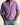 Men's Long-Sleeve Henley Shirt with Chest Pocket Purple