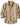 Men's Long Sleeve Point Collar Button-Front Shirt with Curved Hem Khaki