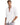 Men's Long-Sleeved Button-Down Linen Shirt with Spread Collar White