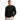 Men's Long-Sleeved Henley Shirt with Four-Button Placket and Ribbed Cuffs Black