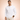Men's Long-Sleeved Henley Shirt with Four-Button Placket and Ribbed Cuffs White