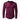 Men's Long-Sleeved Slub Texture Henley Shirt with Curved Hem Purple