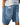 Men's Ribbed Texture Shorts with Side and Back Pockets Blue