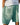 Men's Ribbed Texture Shorts with Side and Back Pockets Green