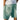 Men's Ribbed Texture Shorts with Side and Back Pockets Green