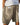 Men's Ribbed Texture Shorts with Side and Back Pockets Khaki
