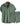 Mens Short Sleeve Button Down Shirt and Drawstring Shorts Set with Waffle Texture Green