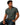 Mens Short Sleeve Henley Shirt with Three Button Placket Gray