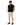 Mens Short Sleeve Henley Shirt with Three Button Placket Navy Blue