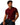 Mens Short Sleeve Henley Shirt with Three Button Placket Red