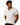 Mens Short Sleeve Henley Shirt with Three Button Placket White