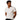 Mens Short Sleeve Henley Shirt with Three Button Placket White