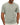 Men's Short Sleeve Knit T-Shirt with Chevron Texture and Ribbed Trim Light Grey
