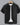 Men's Short Sleeve Mandarin Collar Linen Shirt Black