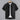 Men's Short Sleeve Mandarin Collar Linen Shirt Black