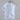 Men's Short Sleeve Mandarin Collar Linen Shirt Pastel Blue