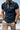 Men's Short Sleeve Polo Shirt with Patterned Trim 1