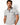 Men's Short Sleeve Polo Shirt with Patterned Trim Grey