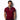 Men's Short Sleeve Polo Shirt with Patterned Trim Red