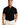 Men's Short Sleeve Split Collar Shirt Black