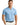 Men's Short Sleeve Split Collar Shirt Light Blue