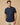 Men's Short-Sleeved Band Collar Henley Shirt with Chest Pocket 1