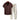 Men's Short-Sleeved Camp Collar Shirt and Drawstring Pants Set Brown