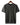 Men's Short Sleeved Knit Shirt with Geometric Pattern Crew Neck Gray