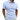 Men's Short-Sleeved Quarter-Zip Polo Shirt Light Blue