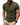 Men's Short-Sleeved Stand Collar Shirt with Button Placket Army Green