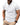 Men's Short-Sleeved Stand Collar Shirt with Button Placket White