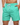 Men's Short Swim Shorts with Contrast Waistband Grass Green